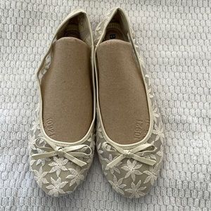Cream colored flats